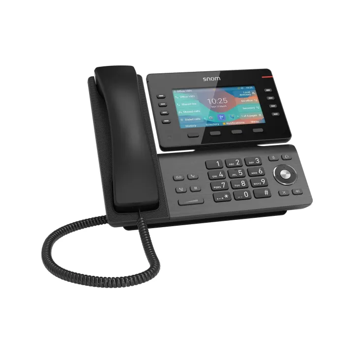 snom Téléphone de bureau D862 Noir