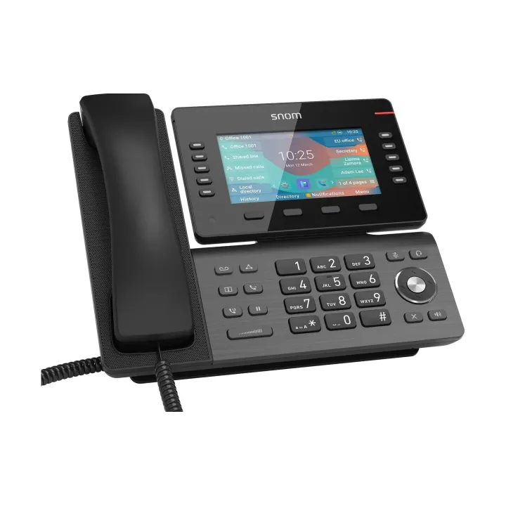 snom Téléphone de bureau D865 Noir