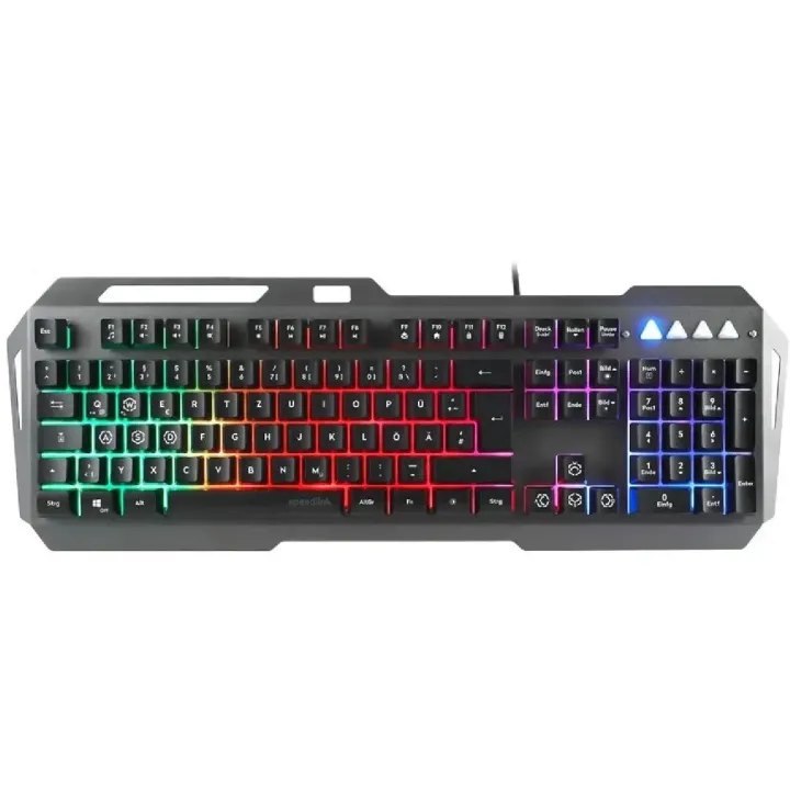 Speedlink Clavier de gaming LUNERA Rainbow