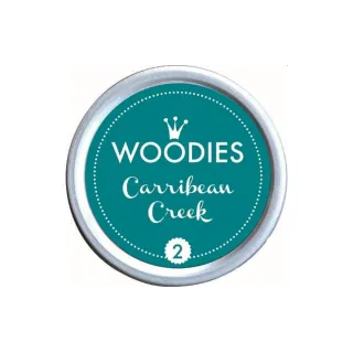 Woodies Tampon encreur 35 mm Carribean Creek, 1 pièce