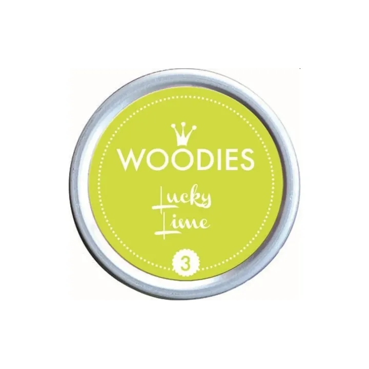 Woodies Tampon encreur Lucky Lime, 1 pièce