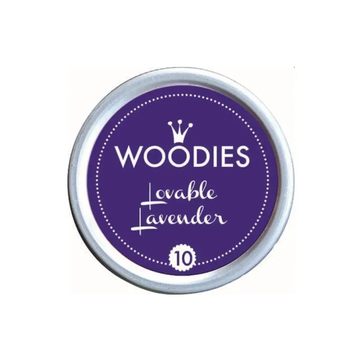 Woodies Tampon encreur Lovable Lavender, 1 pièce