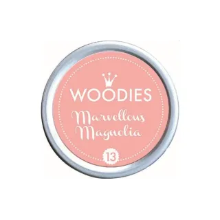 Woodies Tampon encreur Marvellous Magnolia, 1 pièce