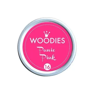 Woodies Tampon encreur 35 mm Panic Pink, 1 pièce