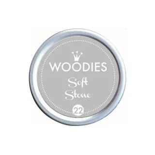 Woodies Tampon encreur 35 mm Soft Stone, 1 pièce