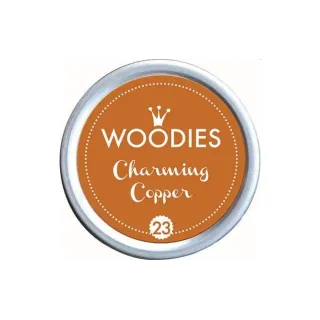 Woodies Tampon encreur 35 mm Charming Copper, 1 pièce