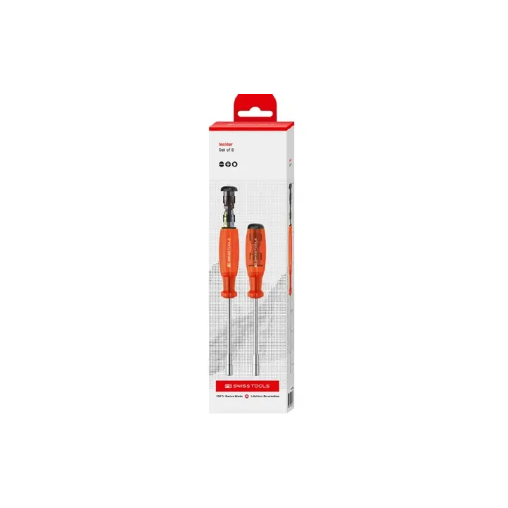 PB Swiss Tools Tournevis Porte-embouts 6465 CBB avec 8 bits