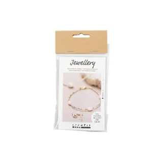 Creativ Company Kits de bricolage pour bijoux Bracelet, collier, fermoir