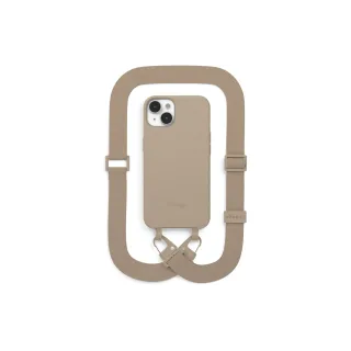Woodcessories Coque arrière Bio Change Case iPhone 14 Plus Taupe