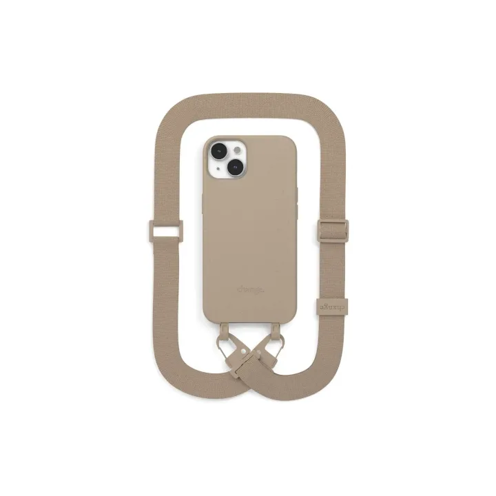 Woodcessories Coque arrière Bio Change Case iPhone 14 Plus Taupe