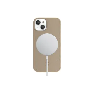 Woodcessories Coque arrière Bio Case MagSafe iPhone 14 Plus Taupe