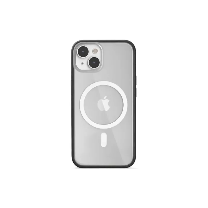 Woodcessories Coque arrière Clear Case MagSafe iPhone 14 Noir-Transparent