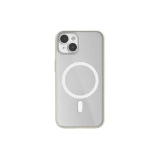 Woodcessories Coque arrière Clear Case MagSafe iPhone 14 Plus Blanc