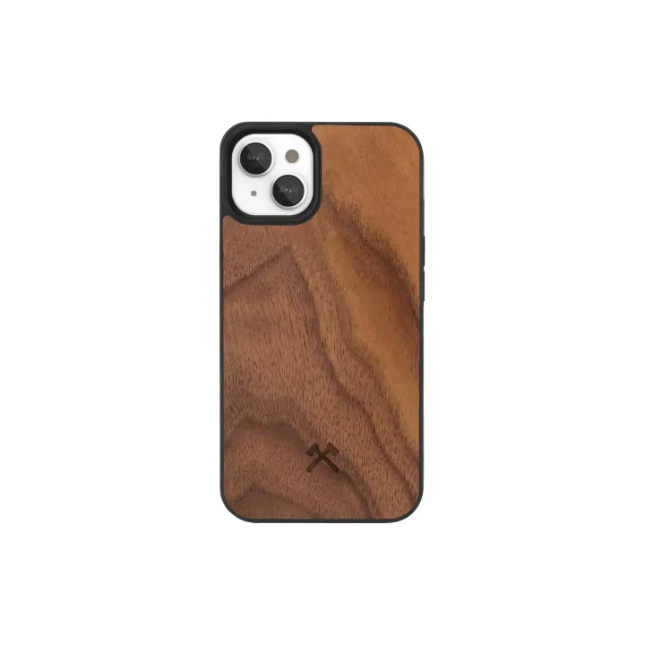 Woodcessories Coque arrière Bumper MagSafe iPhone 14 Plus Noix