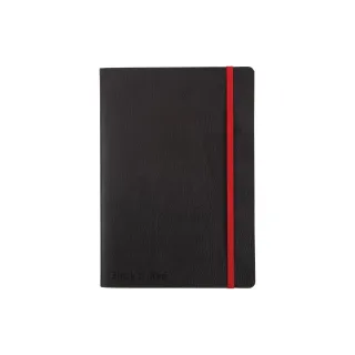 Oxford Bloc-notes Business Journal A5, noir-rouge