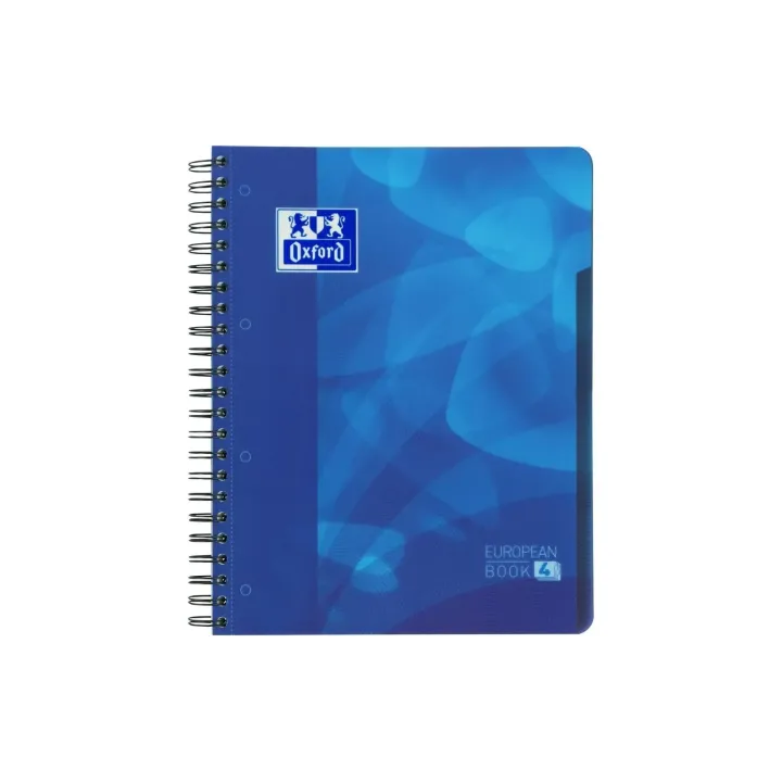 Oxford Carnet de notes A4+, ligné, bleu