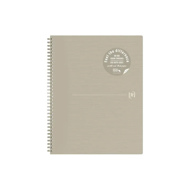 Oxford Bloc-notes A4+, ligné, beige