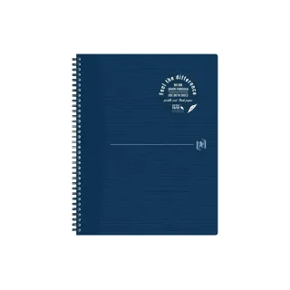 Oxford Bloc-notes A4+, quadrillé, bleu