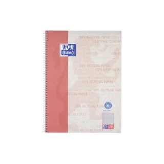 Oxford Bloc-notes Bloc-notes collège quadrillé, A4+, rouge