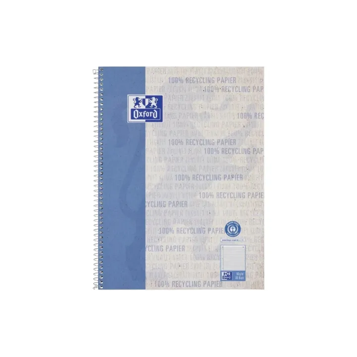 Oxford Bloc-notes Bloc-notes collège ligné, A4+, bleu