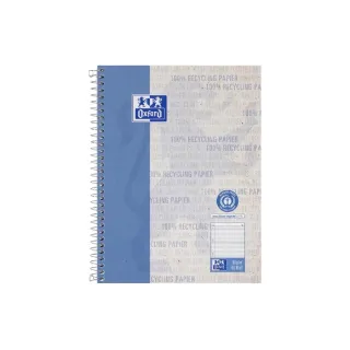 Oxford Bloc-notes Bloc-notes collège ligné, A5+, bleu