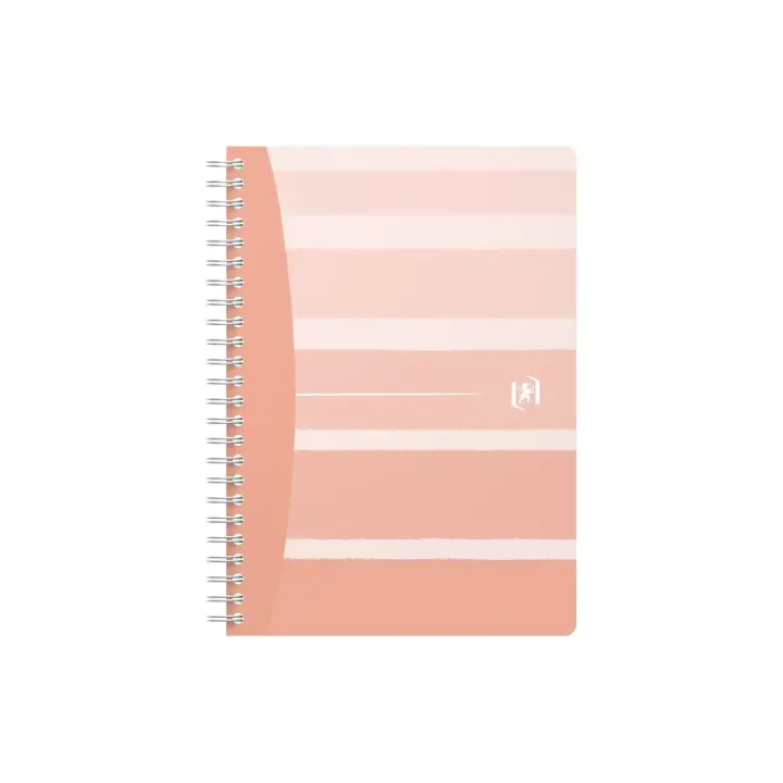 Oxford Carnet de notes A5, ligné, corail