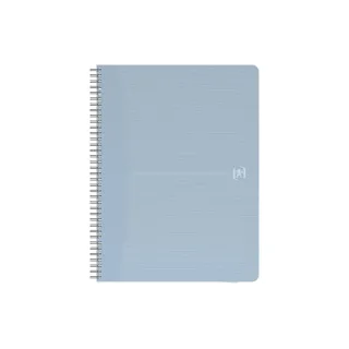 Oxford Carnet de notes Cahier à spirales ligné, bleu