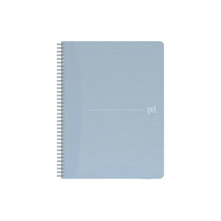 Oxford Carnet de notes Cahier à spirales ligné, bleu