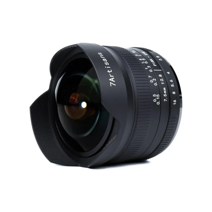 7Artisans Longueur focale fixe 7.5mm F-2.8 Fisheye Mark II – Canon RF