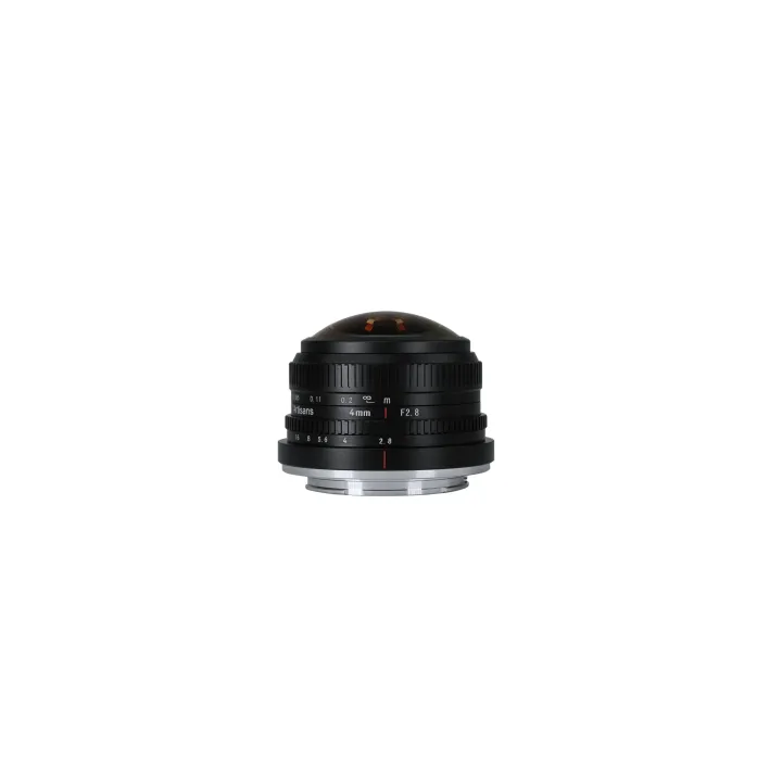 7Artisans Longueur focale fixe 4mm F-2.8 Fisheye – Canon EF-M