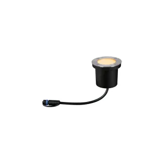 Paulmann Spot de jardin Plug & Shine, lampe individuelle, 4.5W, 2200K, noir