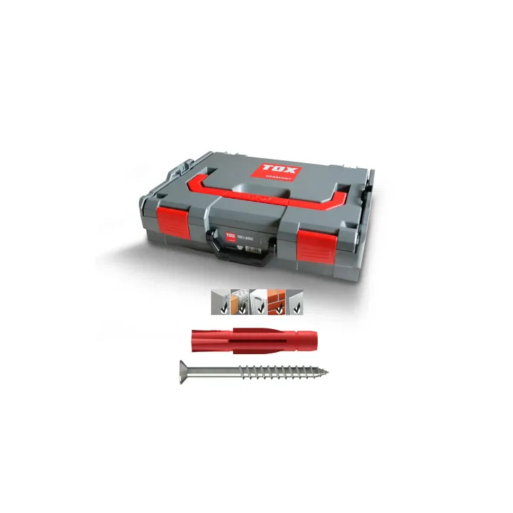 Tox-Dübel Chevilles Assortiment L-BOXX Allround Tri+S, 920 Pièce-s