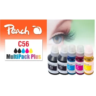 Peach Encre Canon CISS Gl-56, multi-pack C-M-Y-2x BK