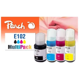 Peach Encre Epson CISS 102 Multi-Pack C, M, Y, BK