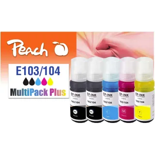 Peach Encre Epson CISS 103-104 Multi-Pack C-M-Y-2x BK