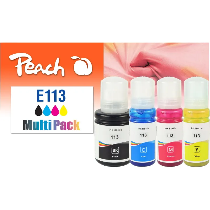 Peach Encre Epson CISS 113 MultiPack C-M-Y-BK