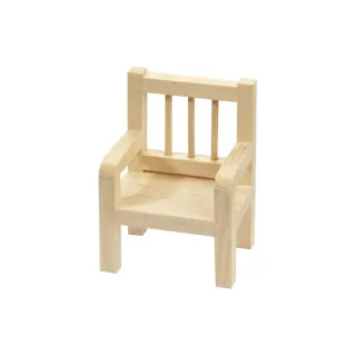 HobbyFun Mini-meubles Chaise 4.5 cm, 1 pièce