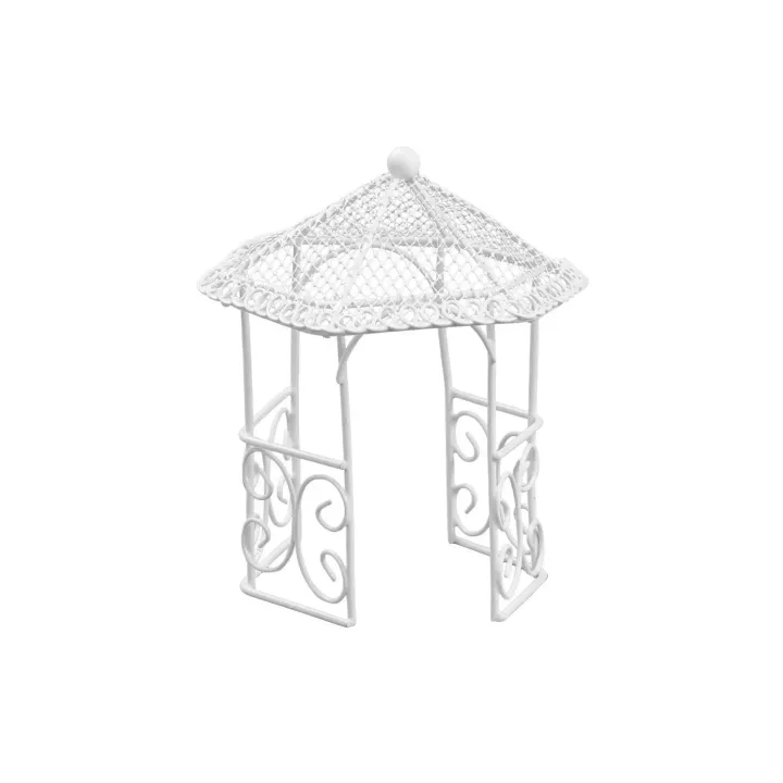 HobbyFun Mini ustensiles Pavillon 14 cm, blanc