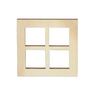 HobbyFun Mini Maison Fenêtre 3 pièces