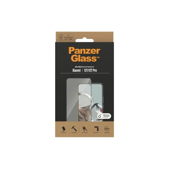 Panzerglass Protection d’écran Ultra Wide Fit Xiaomi 12T-12T Pro