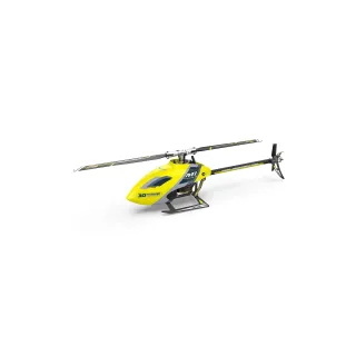 OMPHobby Hélicoptère M1 EVO Flybarless, 3D, Jaune BNF