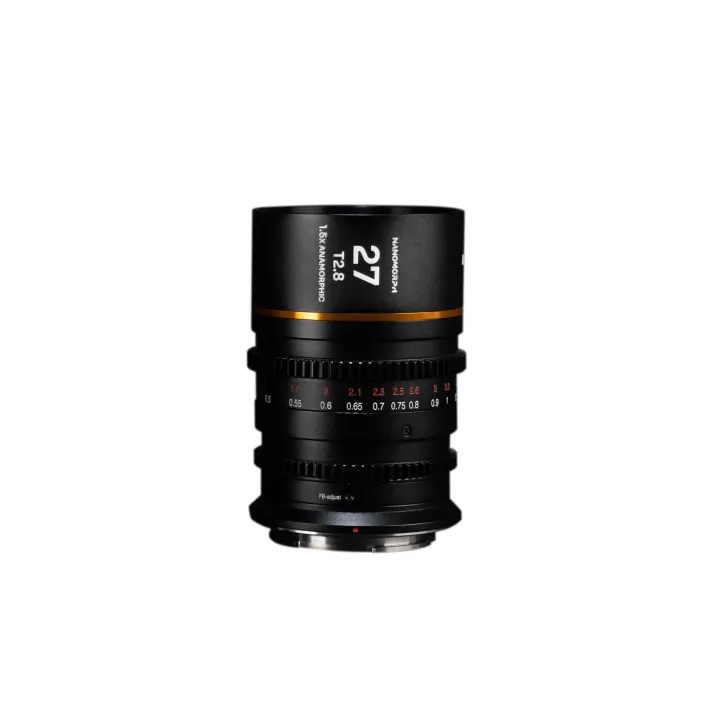 Laowa Longueur focale fixe Nanomorph 1.5X 27 mm T-2.8 (Amber) – Sony E-Mount