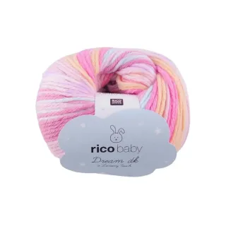 Rico Design Laine Baby Dream dk 50 g, Rosa mix