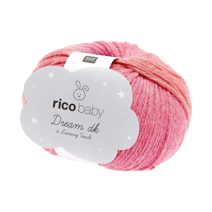 Rico Design Laine Baby Dream dk 50 g, Rouge vif