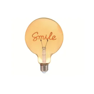 Illurbana Lampe Smile debout, 4W, E27, Blanc chaud