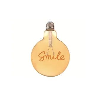 Illurbana Lampe Smile suspendue, 4W, E27, Blanc chaud