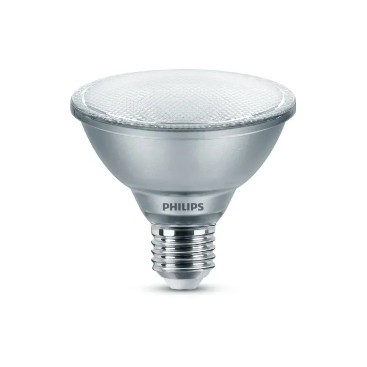 Philips Lampe LED Classic 75W PAR30S WW 25D D 1PF-4 Blanc chaud