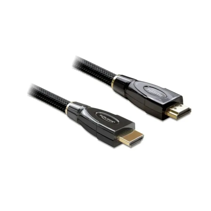 Delock Câble 4K 30Hz HDMI - HDMI, 5 m, Noir