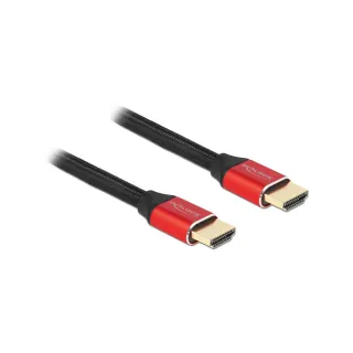 Delock Câble 8K 60Hz HDMI - HDMI, 1 m, Rouge