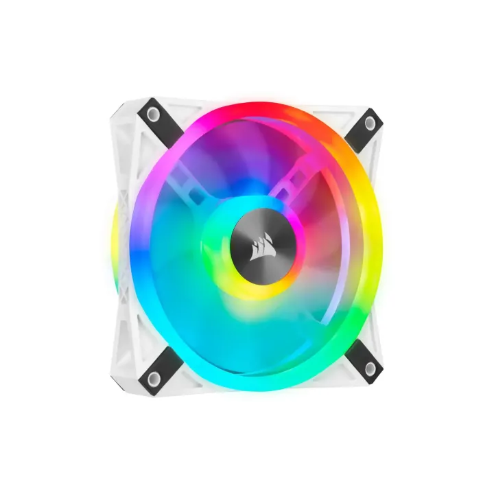 Corsair Ventilateur PC iCUE QL120 RGB Blanc